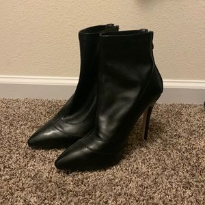 ever worn black heeled booties